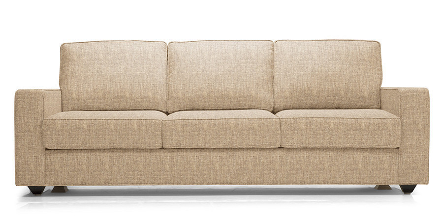 Flemingo Fabric Sofa 3Seater(Cream)